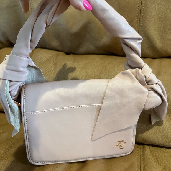Zac Posen “Z Spoke” Small Handbag “Blush Lamb” NWT & Dust Bag - Picture 2 of 10